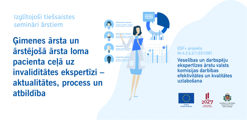 Ģimenes ārsta un ārstējošā ārsta loma pacienta ceļā uz invaliditātes ekspertīzi – aktualitātes, process un atbildība